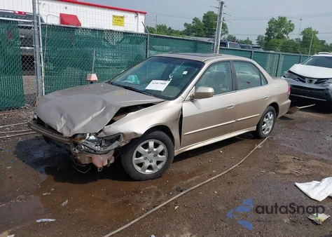2002 Honda Accord Ex из США, поврежденный, VIN 1HGCG55652A102699